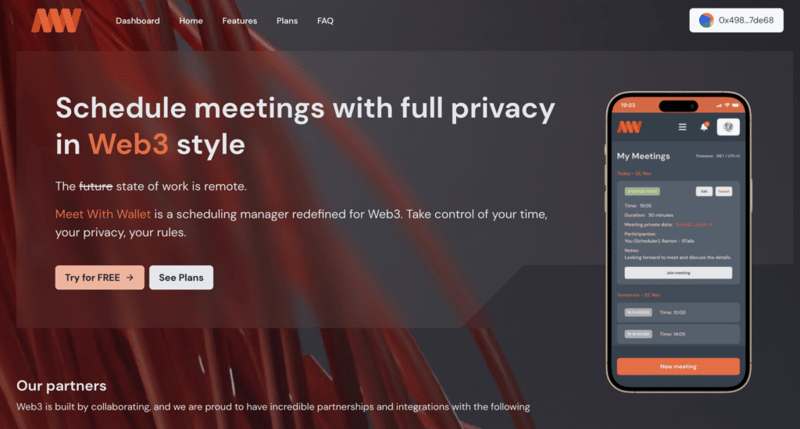 web3 calendly